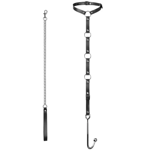 and Kinky 5853 with Collar EverydayUse Leash Hook Anal 0918